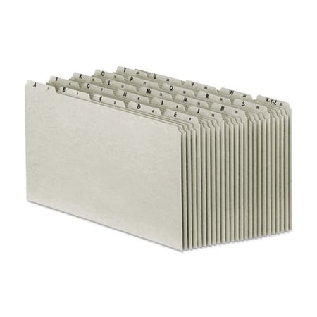Tops Business Forms Pendaflex, TOP TAB A-Z FILE GUIDES, 1/5-CUT TOP TAB, A TO Z, 8.5 X 14, GRAY, 25PK PN1025